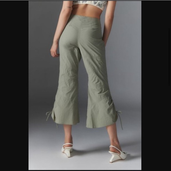 SILENCE + NOISE | Y2K Olive Green Drawstring Pants - Picture 14 of 16